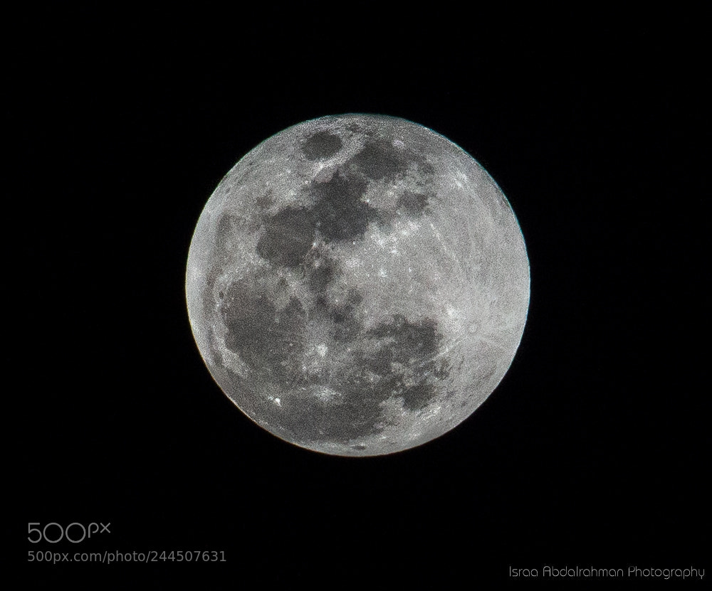 Canon EOS 650D (EOS Rebel T4i / EOS Kiss X6i) sample photo. Full moon photography