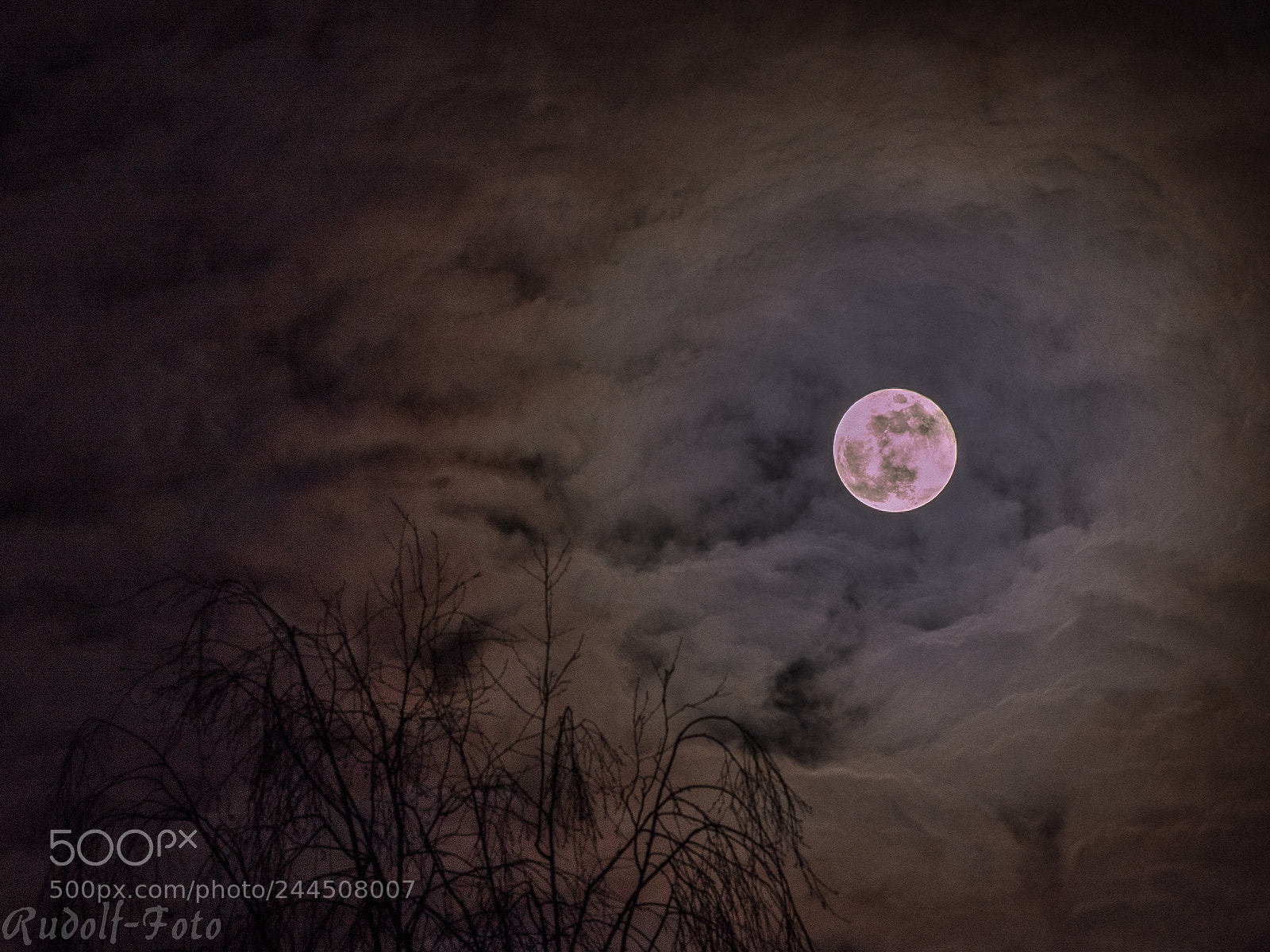Panasonic Lumix DMC-GX8 sample photo. Full moon photography