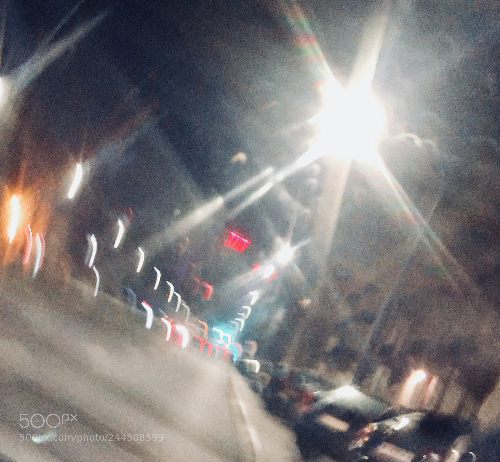 Apple iPhone 8 sample photo. Light at night  photography