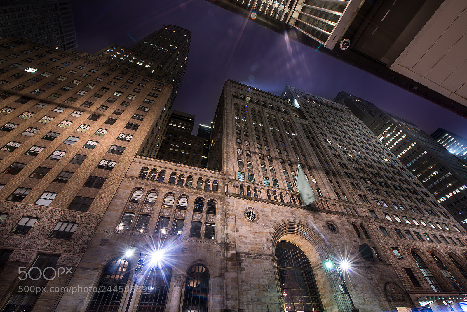 Nikon D800 sample photo. Chanin building new york 2017 photography