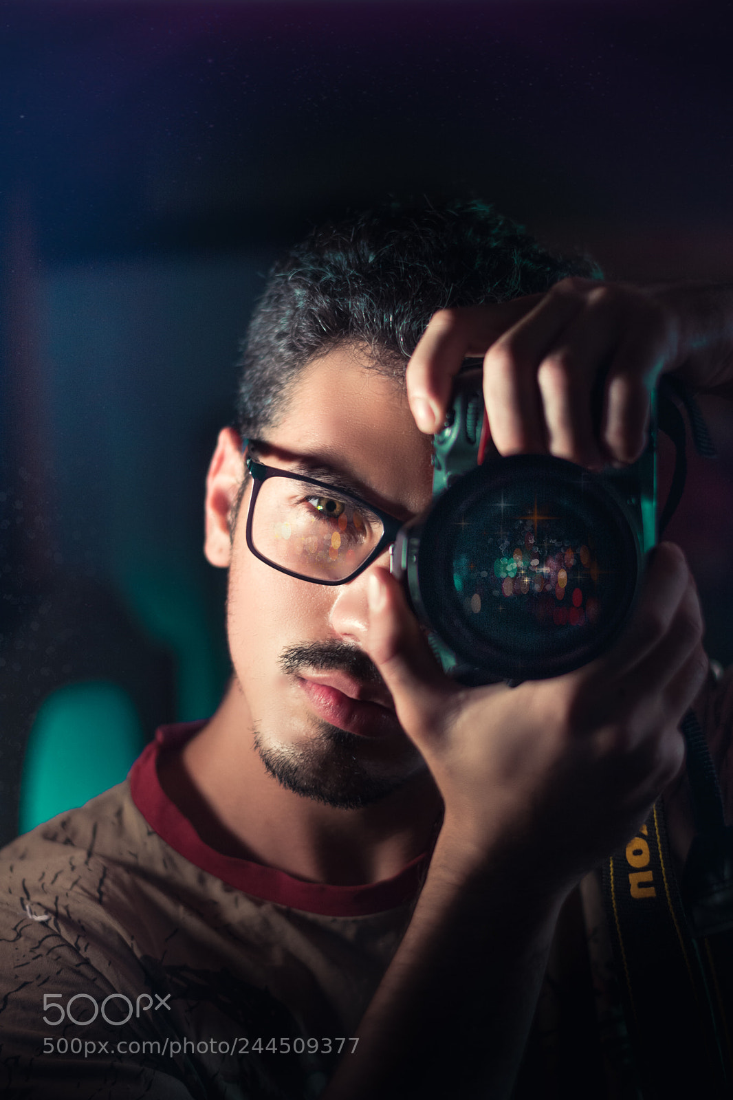 Nikon D7100 sample photo. Selfportrait photography