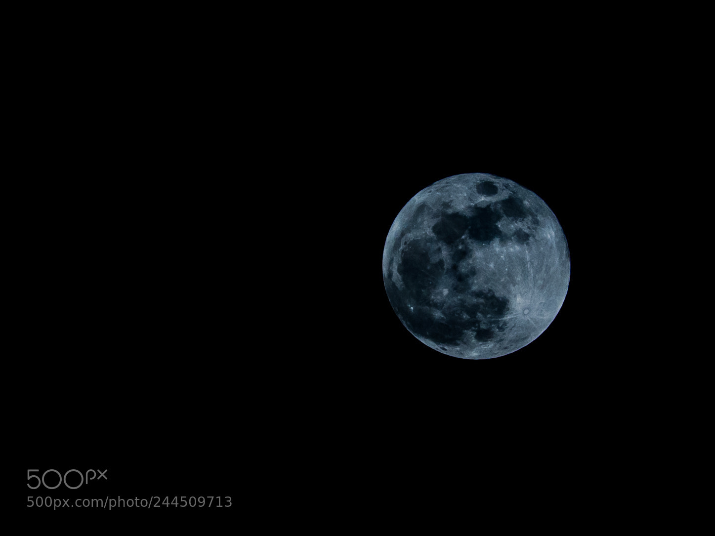Olympus OM-D E-M10 II sample photo. Supermoon photography