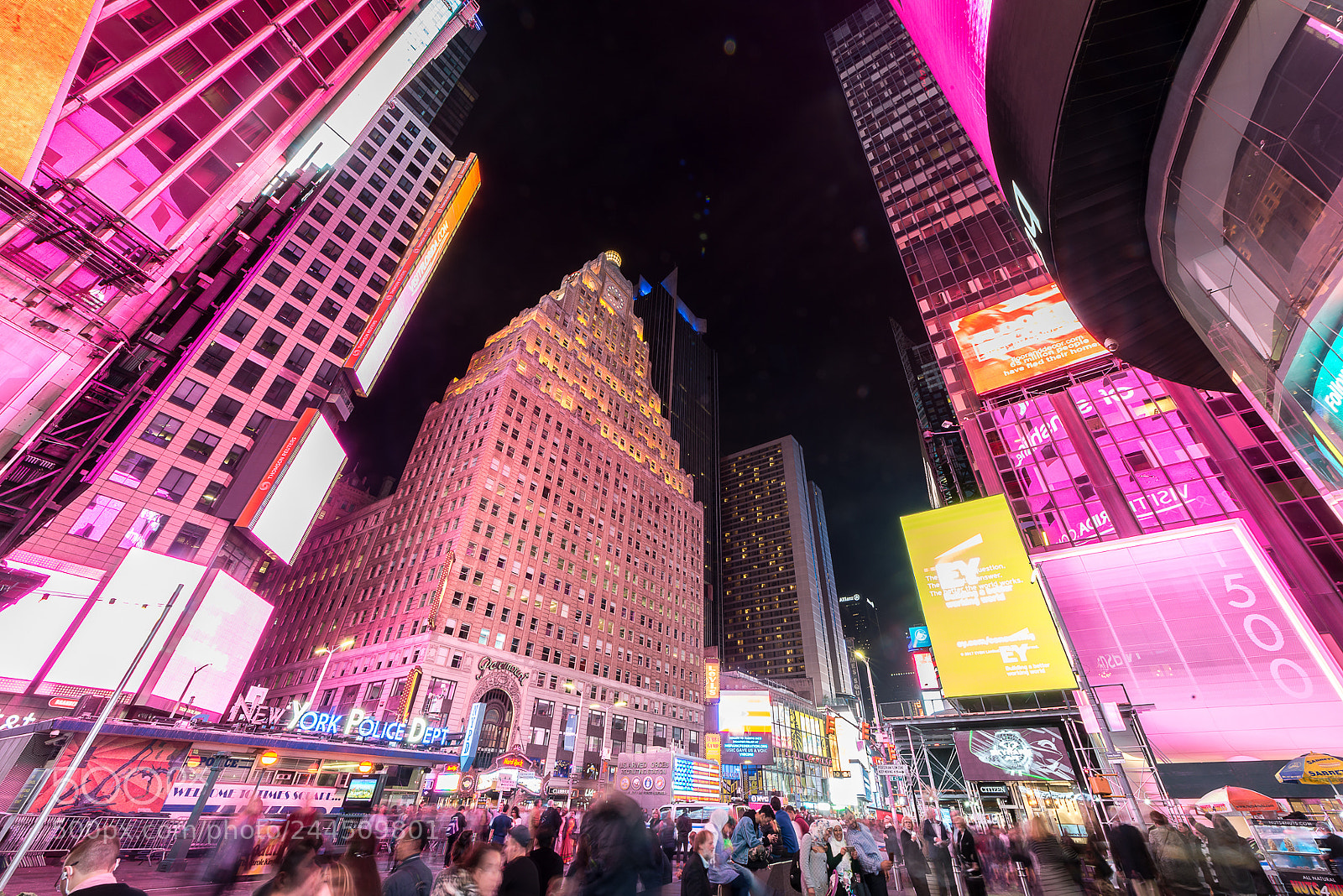 Nikon D800 sample photo. Time square new york 2017 photography