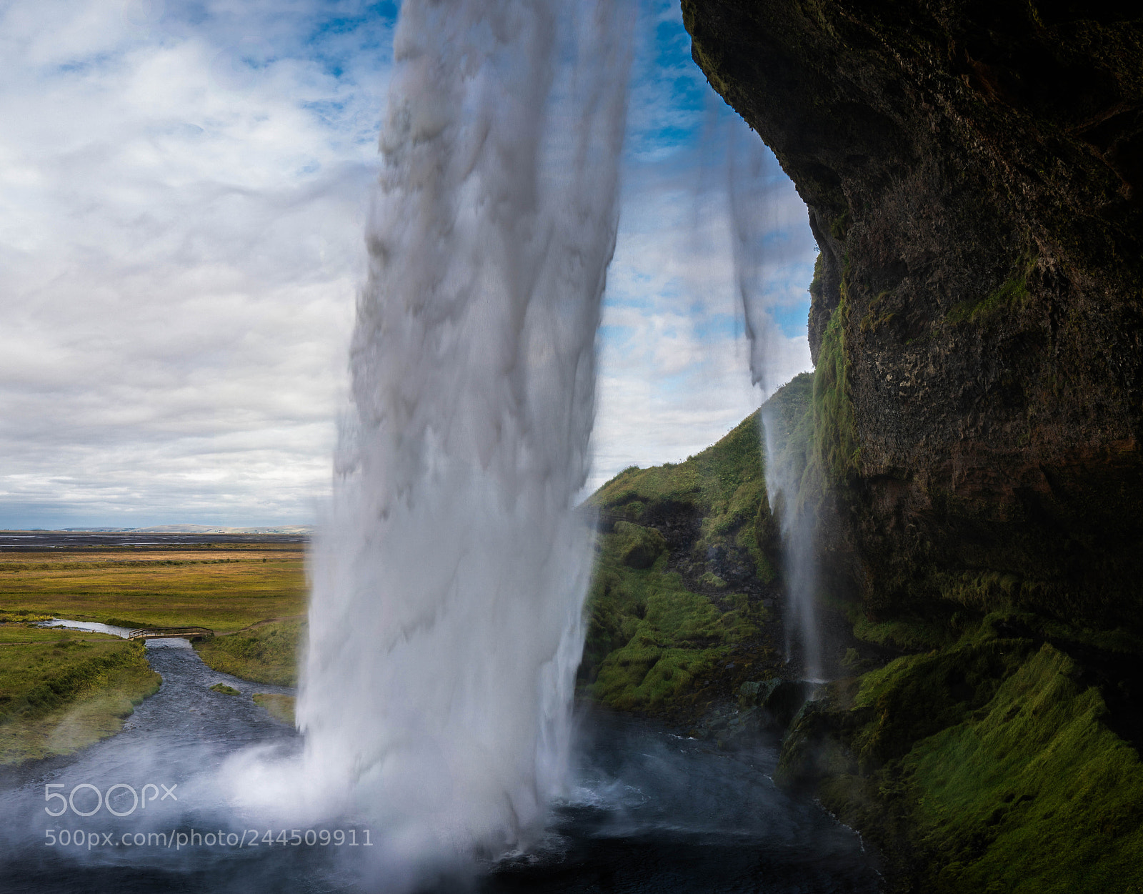 Sony a6500 sample photo. Iceland wasserfall panorama photography
