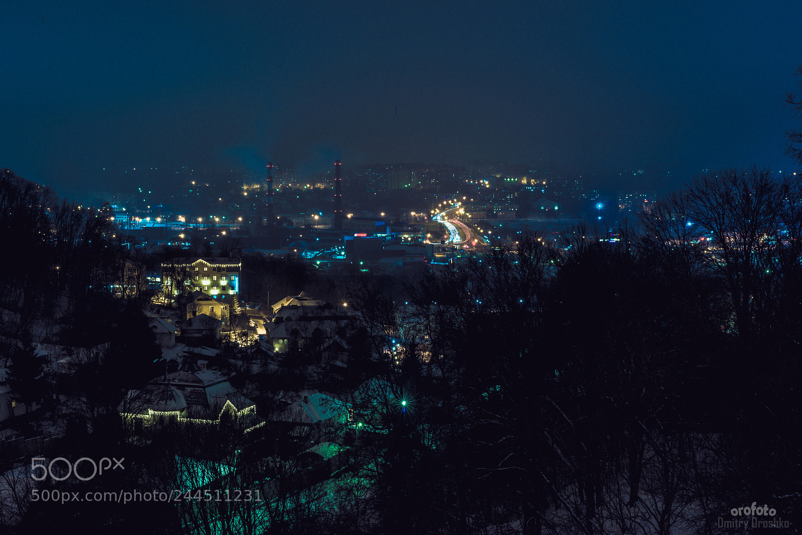Sony Alpha a99 sample photo. Winter night smolensk photography