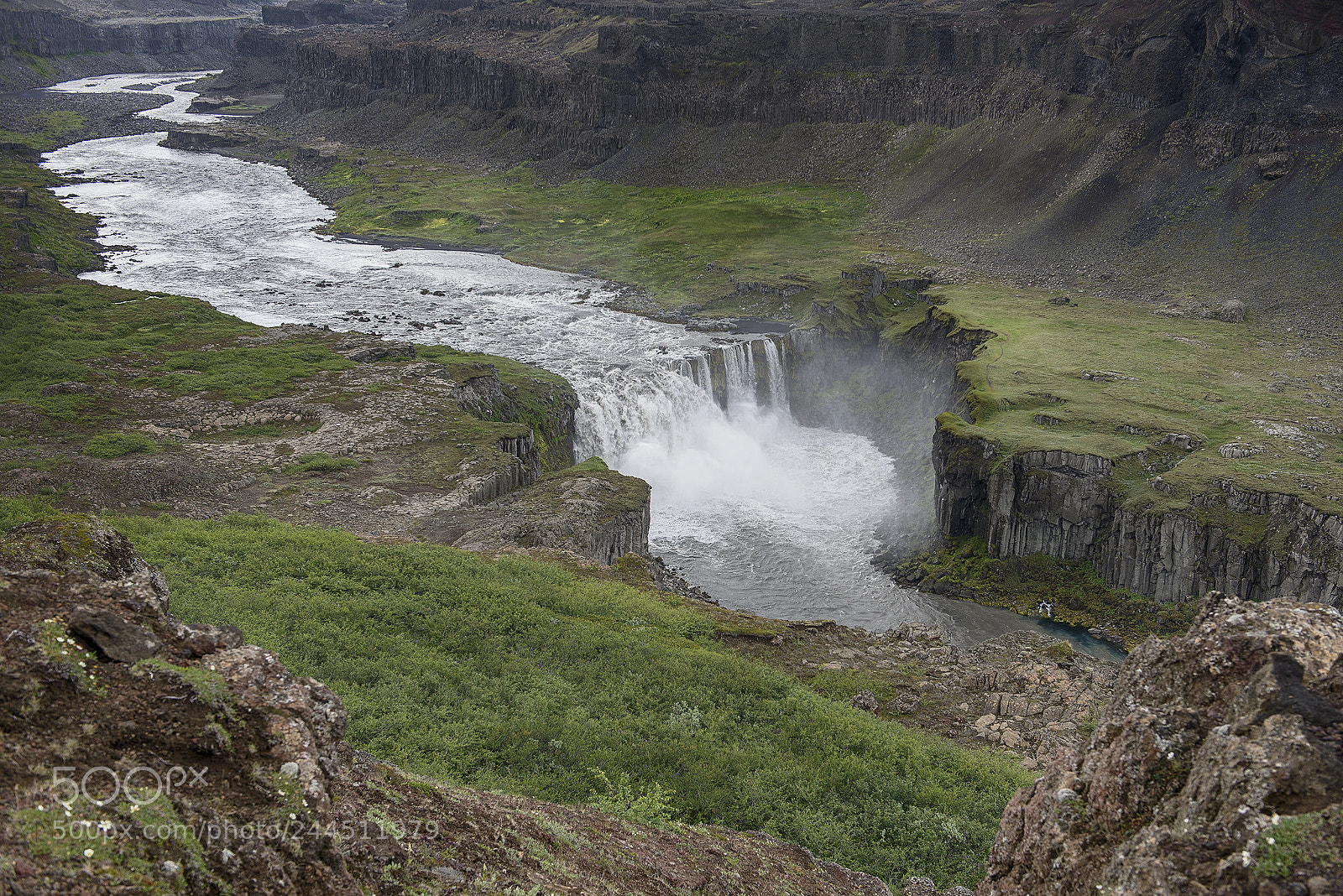 Nikon D610 sample photo. Hafragilsfoss photography