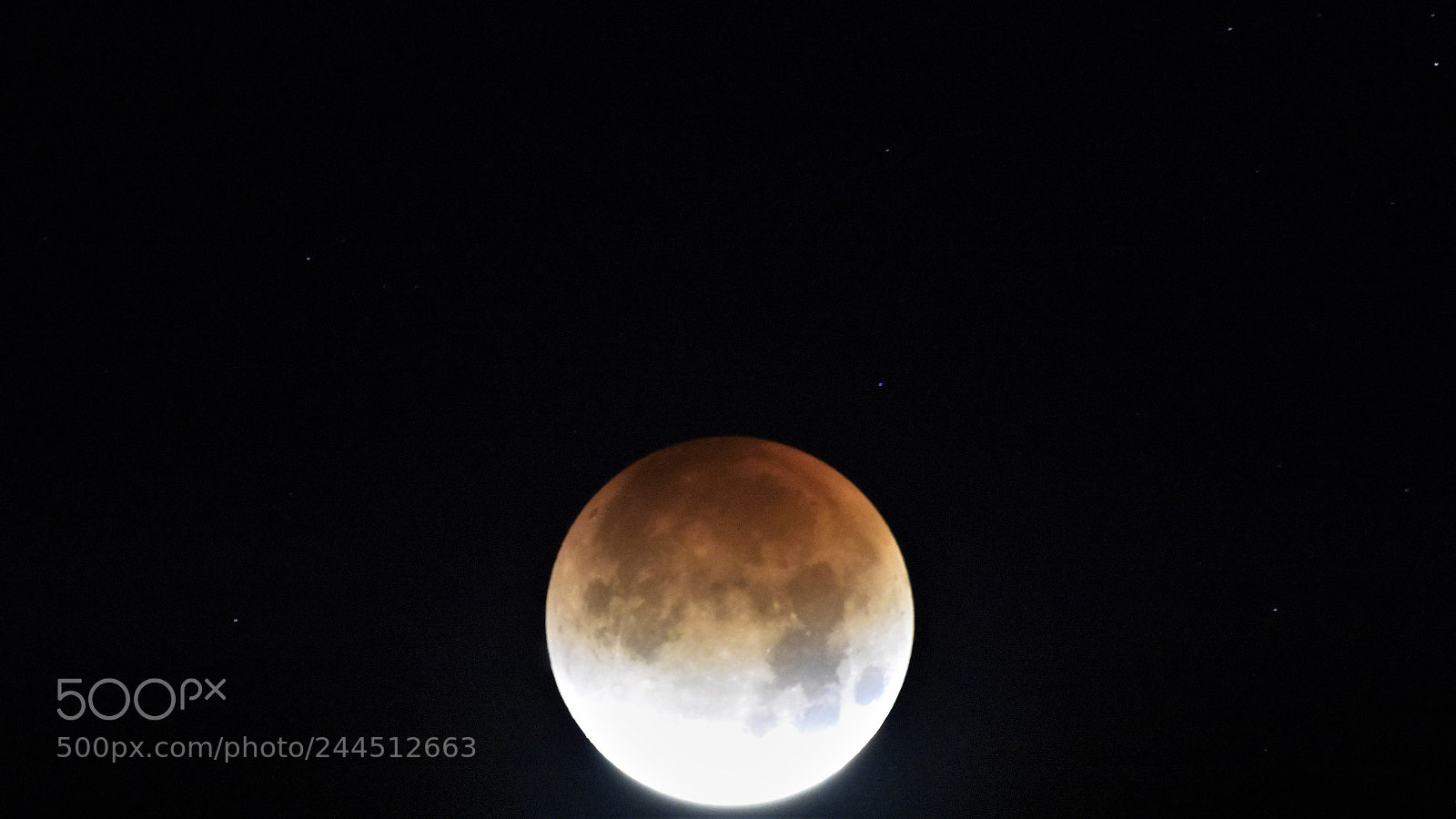 Nikon D7200 sample photo. Total lunar eclipse jan 31, 2018 photography