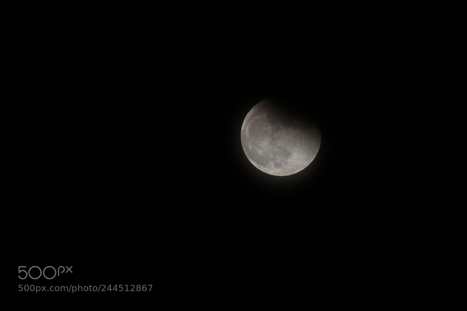 Nikon D7100 sample photo. Supermoon eclipse photography