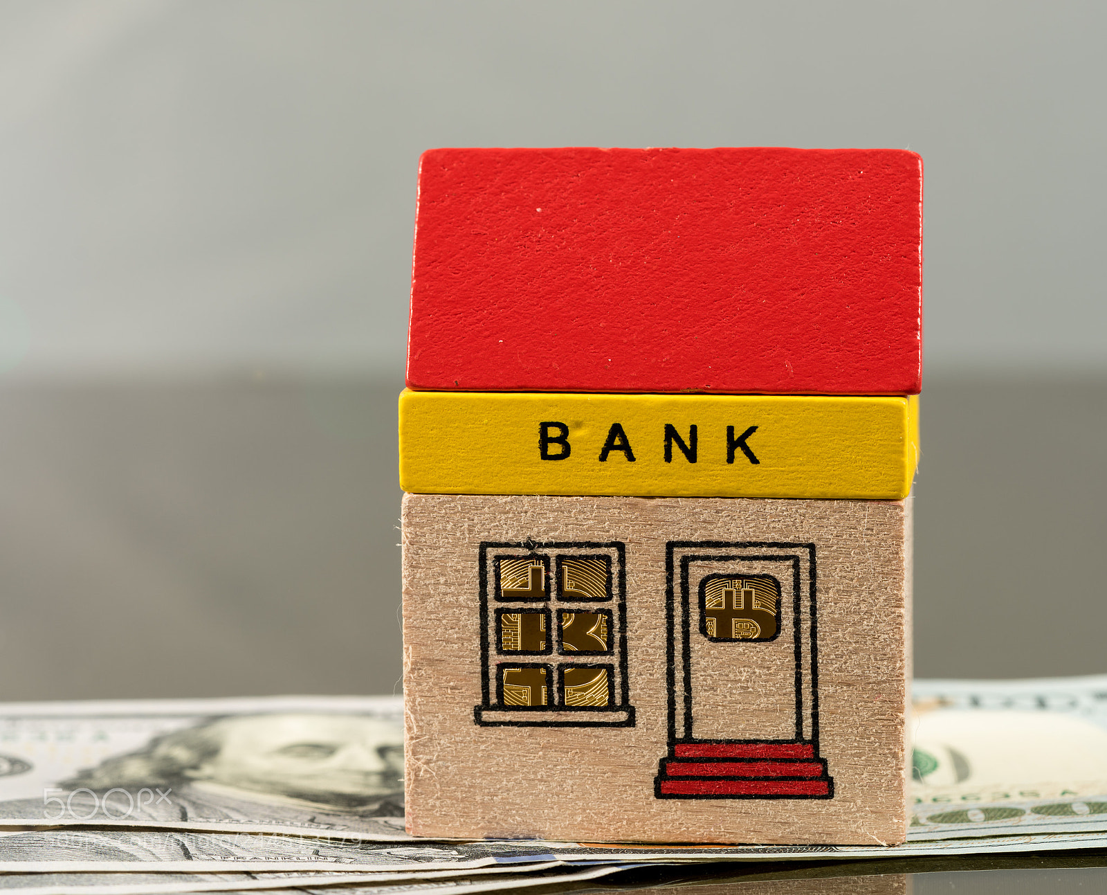 Sony a7R II sample photo. Toy bank building on photography