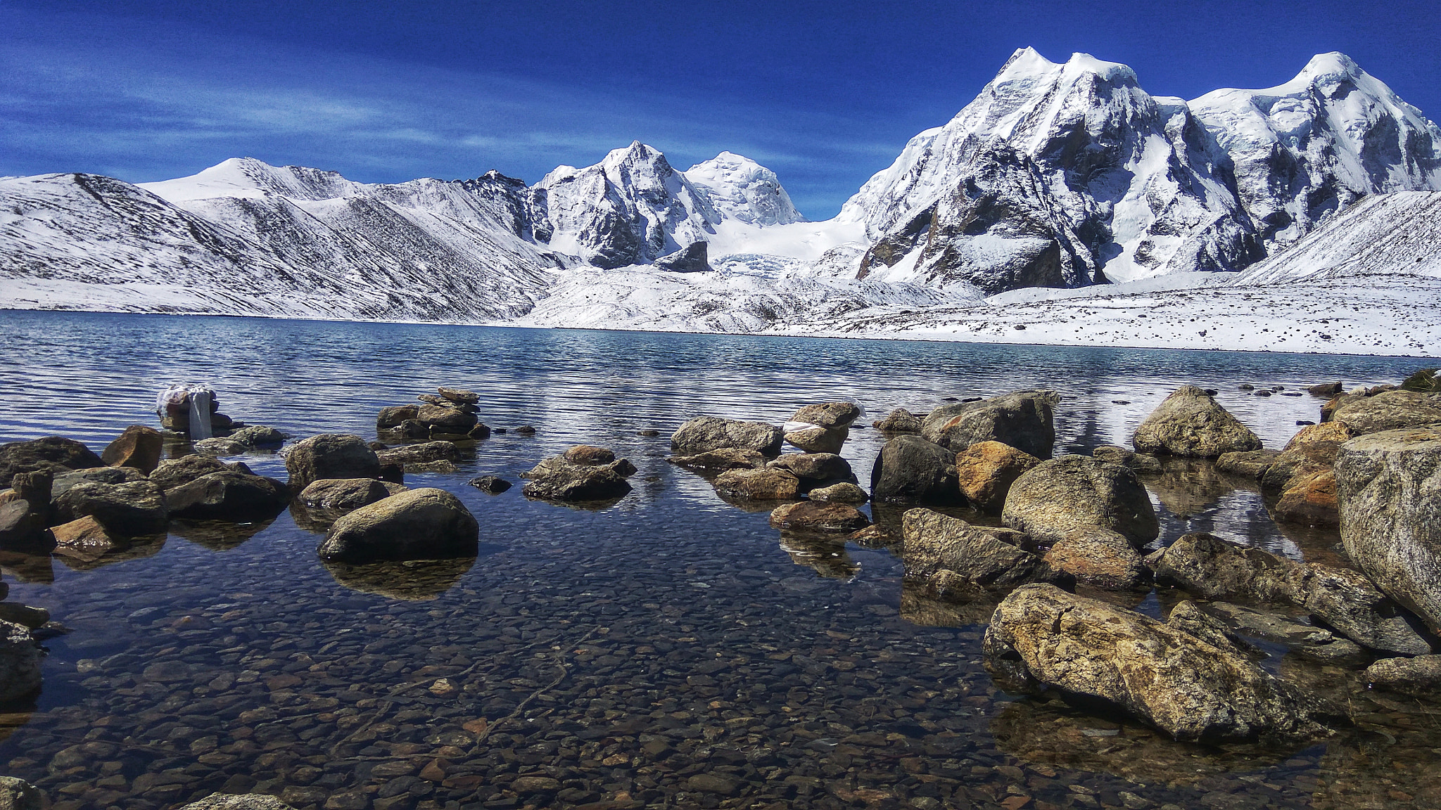 Xiaomi Redmi Note 3 sample photo. Gurudongmar lake photography