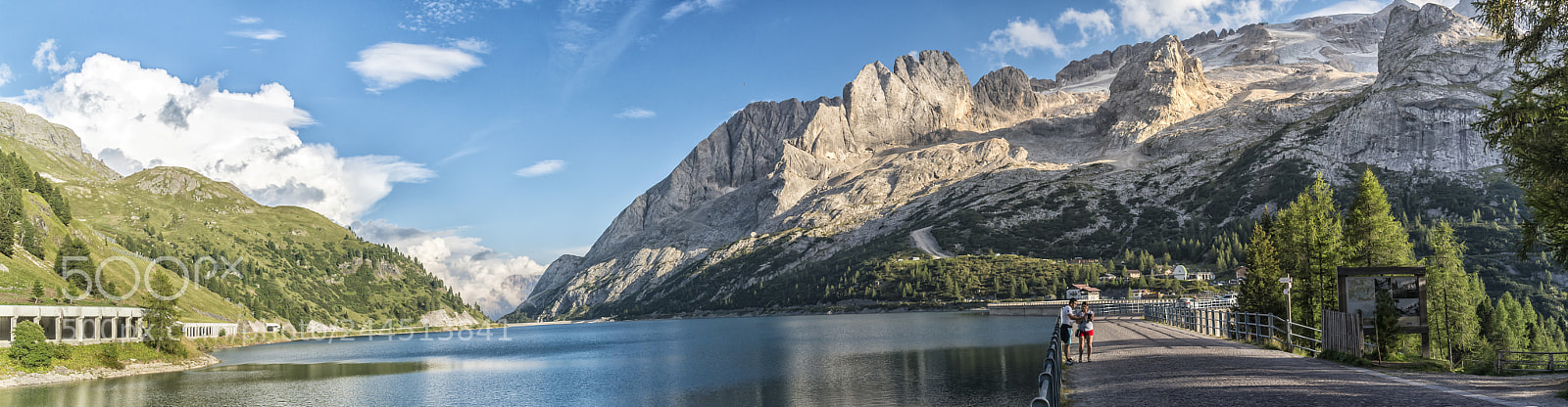 Nikon D800 sample photo. Dolomites lago fedaia and photography