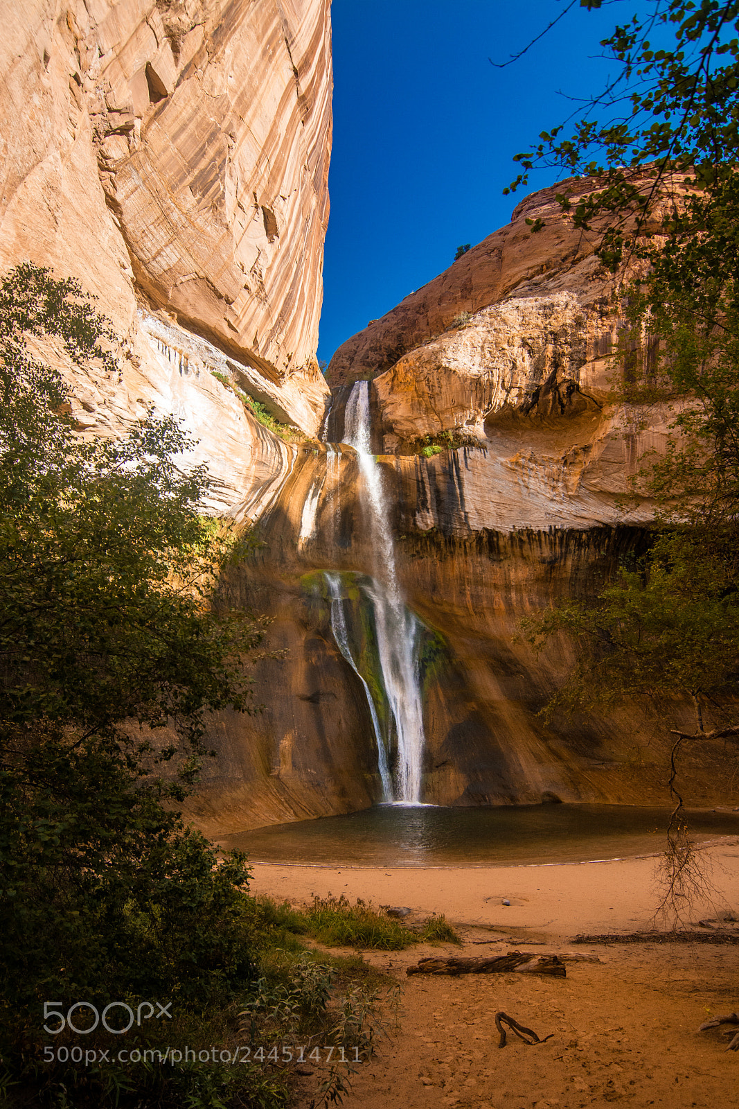 Nikon D7100 sample photo. Calf creek falls photography