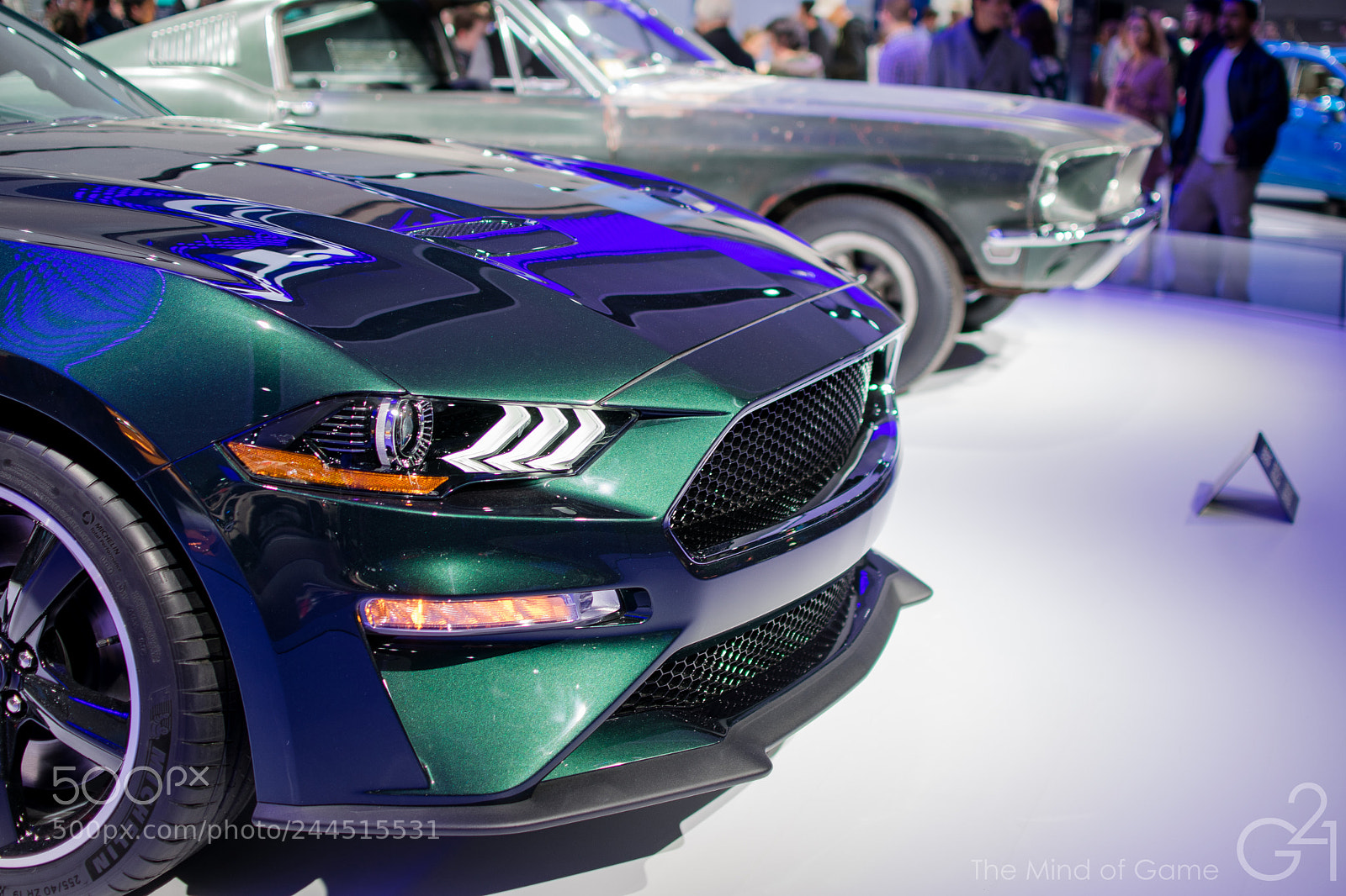 Nikon D3400 sample photo. Ford mustang bullitt edition photography
