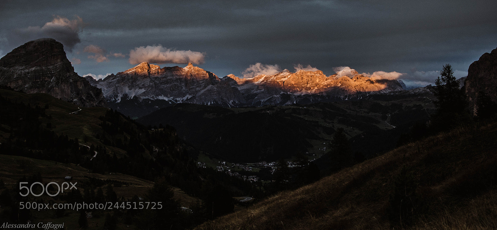 Nikon D5100 sample photo. Far away sunset...at passo photography