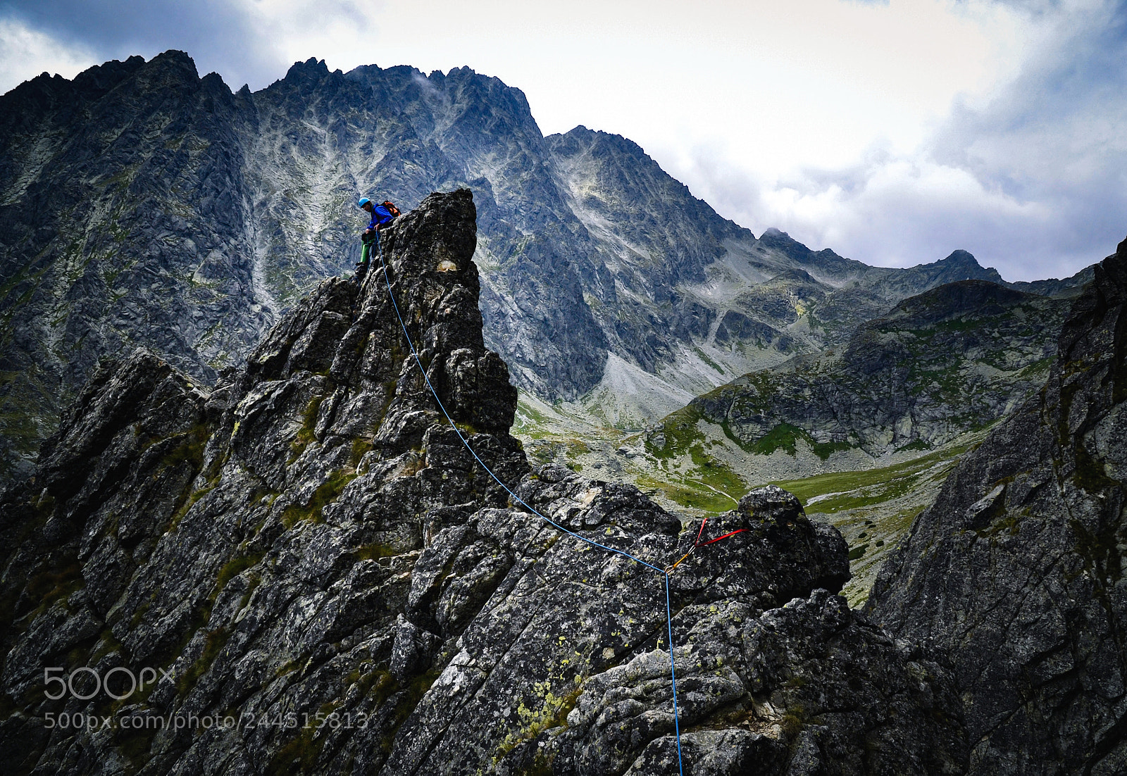 Nikon D3100 sample photo. Lonely climber on a photography