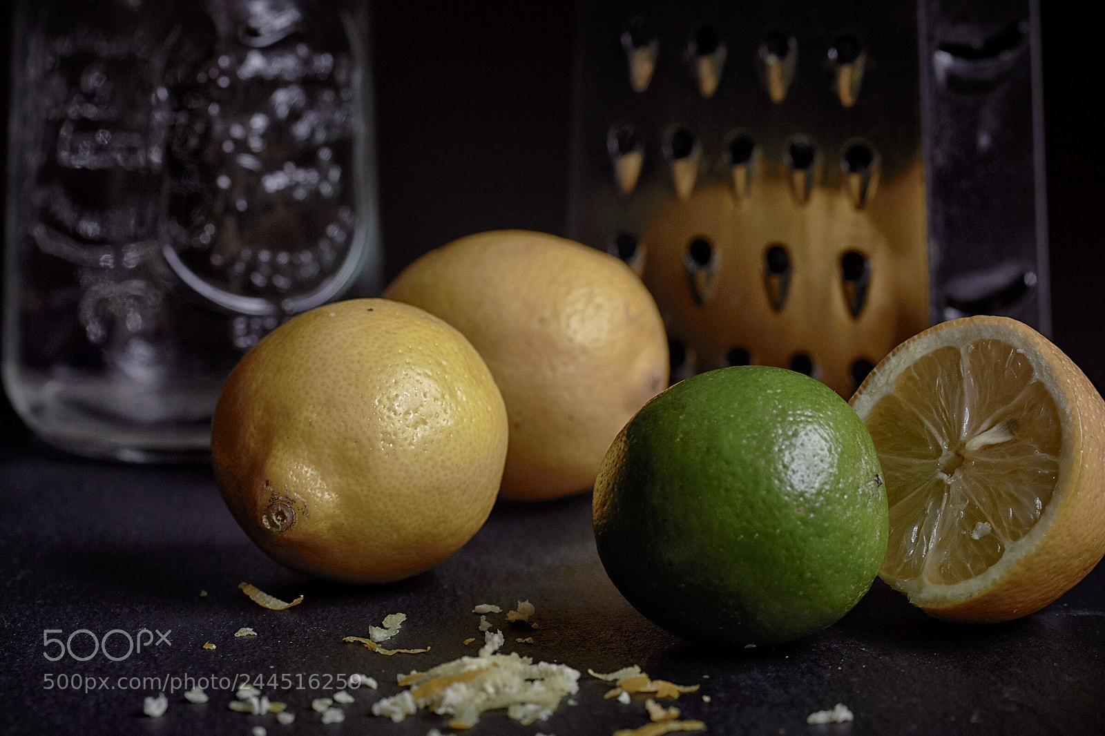 Nikon D7200 sample photo. Lemon and lime photography