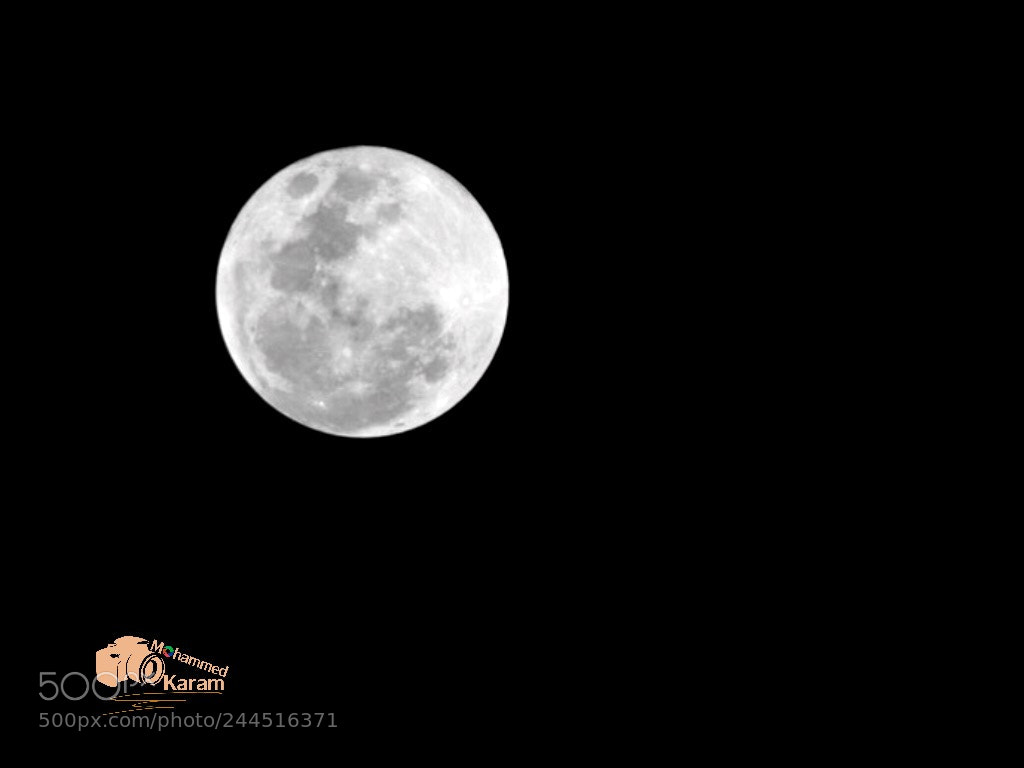 Nikon D7100 sample photo. A super blue blood photography