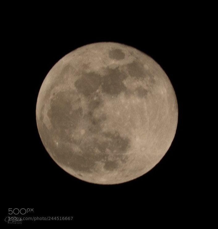 Canon EOS 7D Mark II sample photo. Blue moon over berkhamsted photography