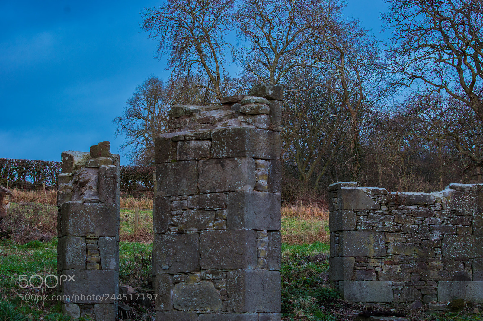 Pentax K-3 sample photo. Ruins photography