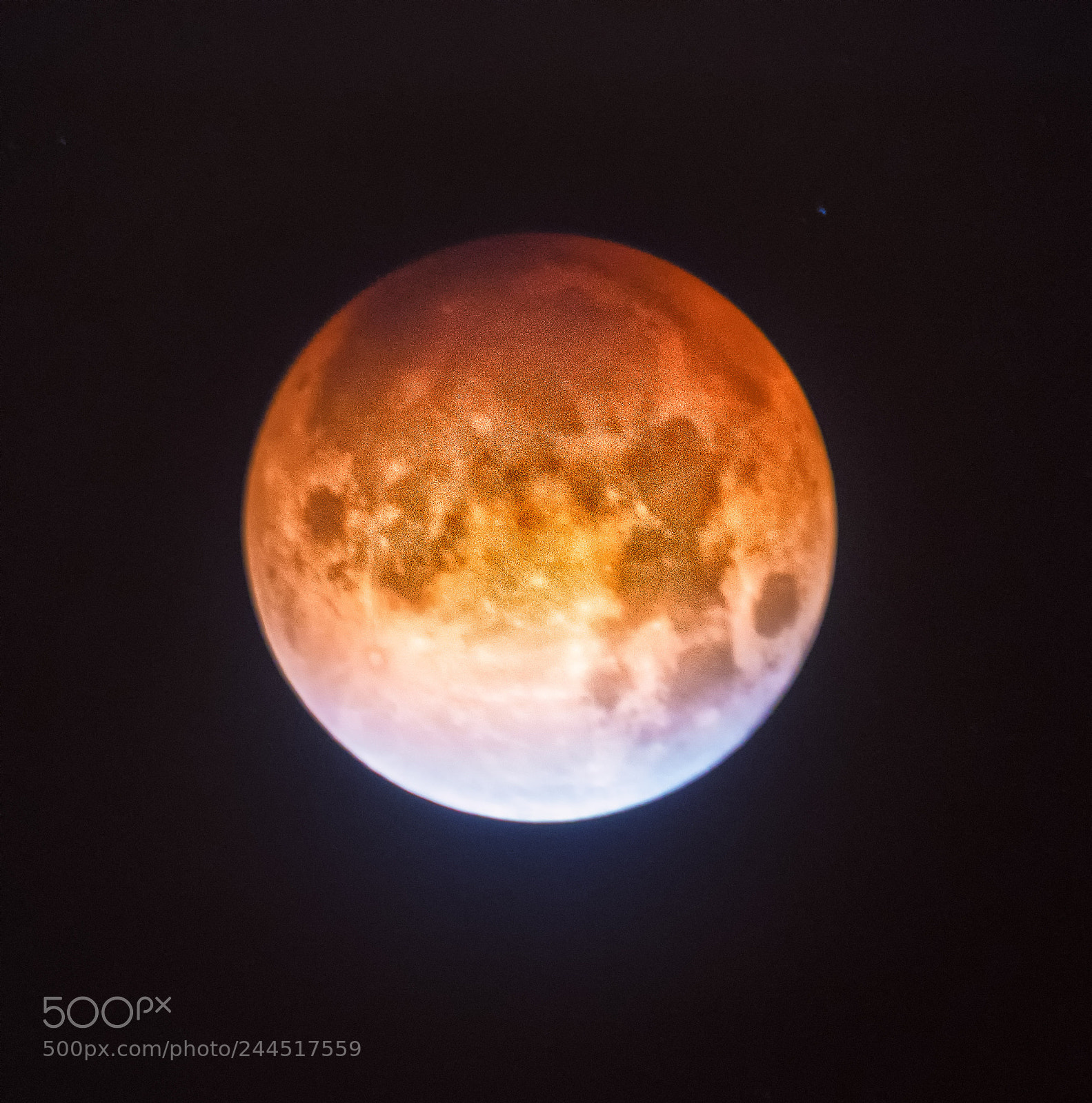 Nikon D7200 sample photo. Lunar eclipse 2018 photography