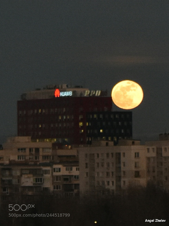 Nikon D3400 sample photo. Huawei tower photography