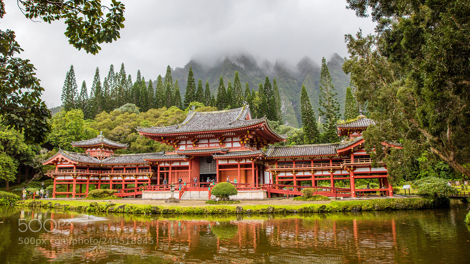 Canon EOS 5DS R sample photo. Byodo-in temple photography