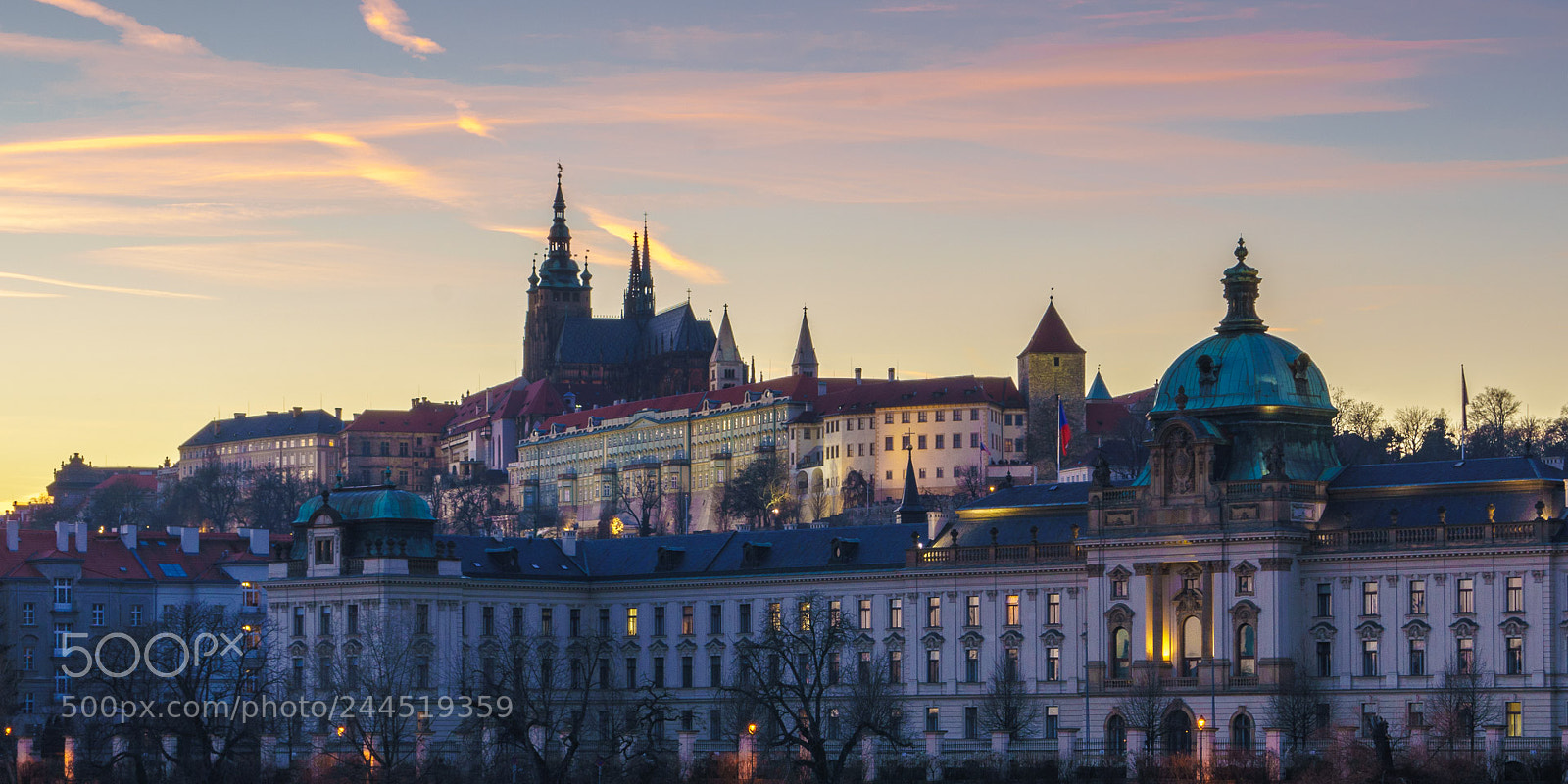 Sony Alpha NEX-5R sample photo. Prague castle photography