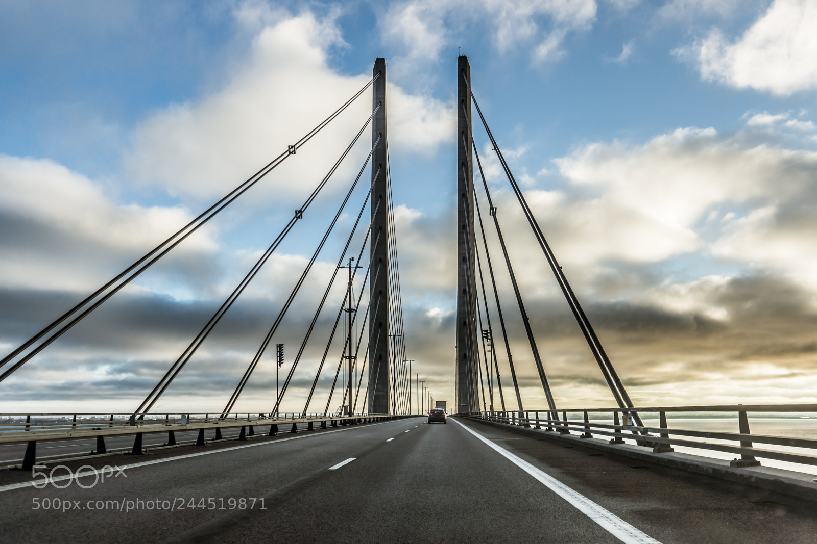 Sony Alpha NEX-7 sample photo. Traffic on the bridge photography