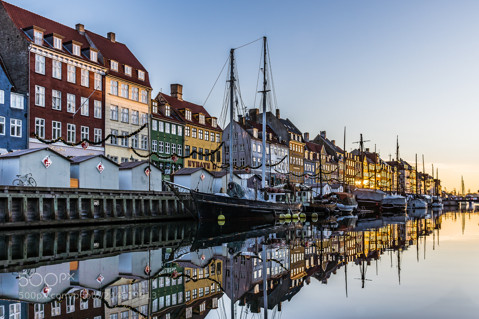 Sony Alpha NEX-7 sample photo. Copenhagen canal nyhavn during photography