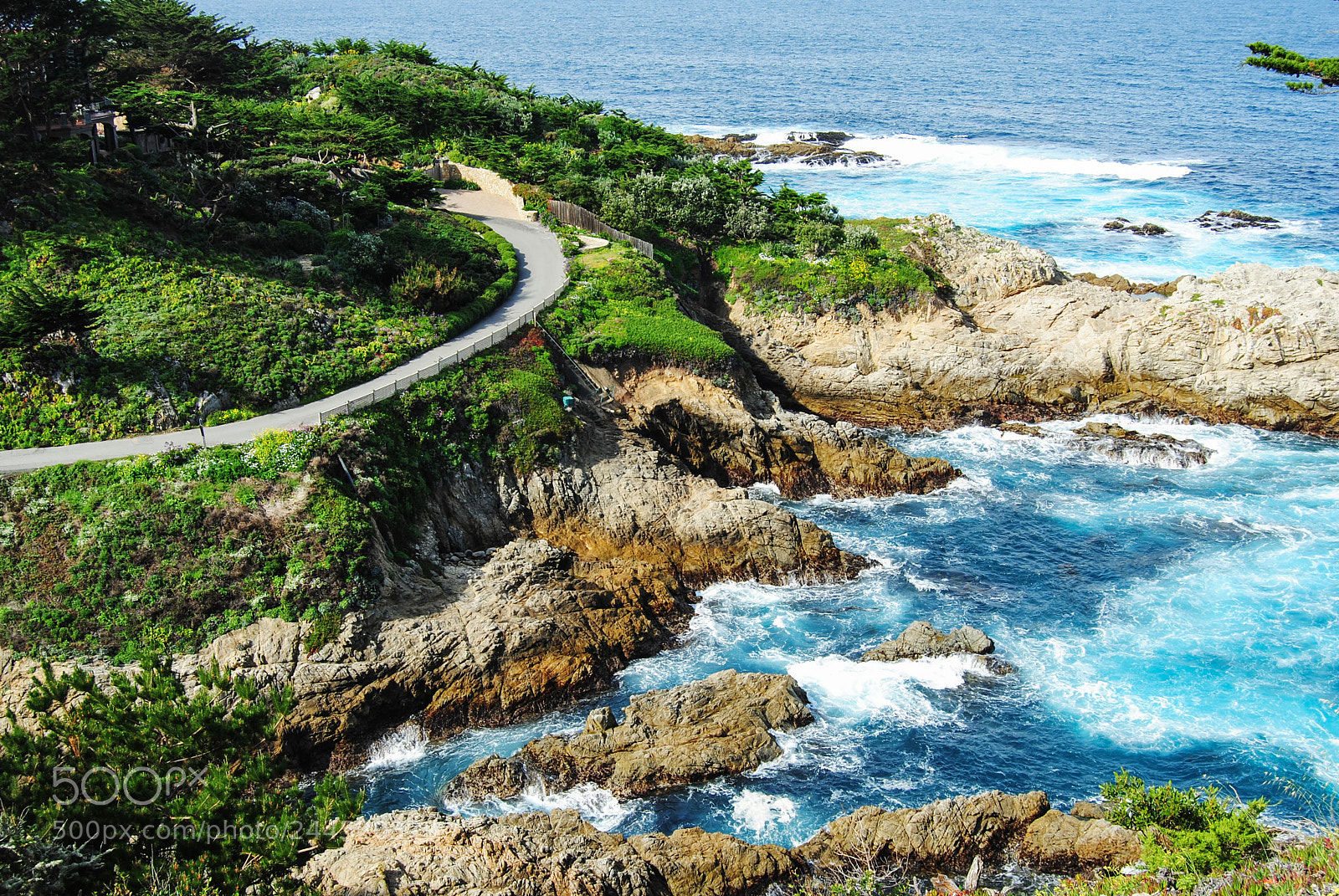 Nikon D3000 sample photo. View of the pacific photography