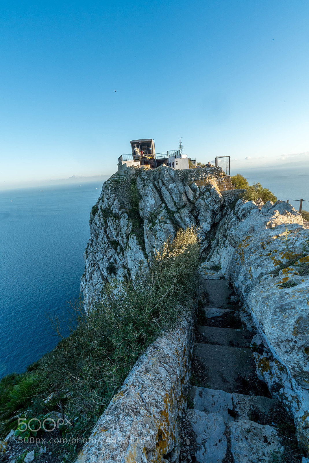 Sony a7S II sample photo. Mediterranean steps photography