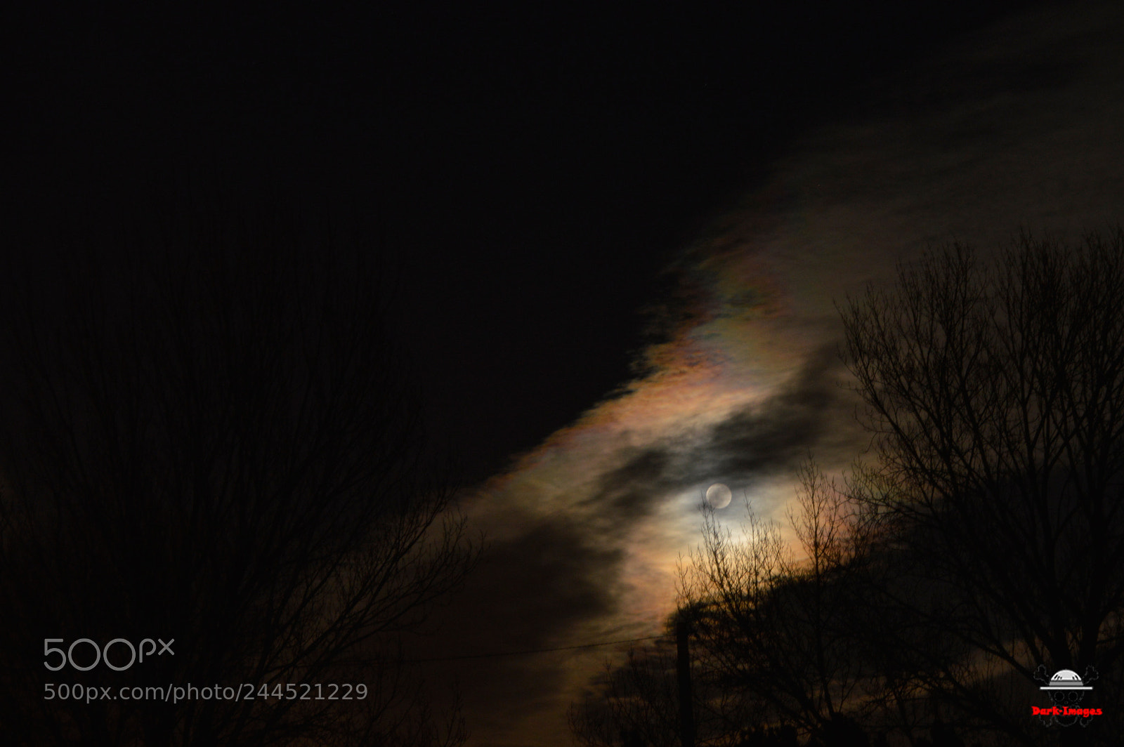 Nikon D3200 sample photo. The moon photography