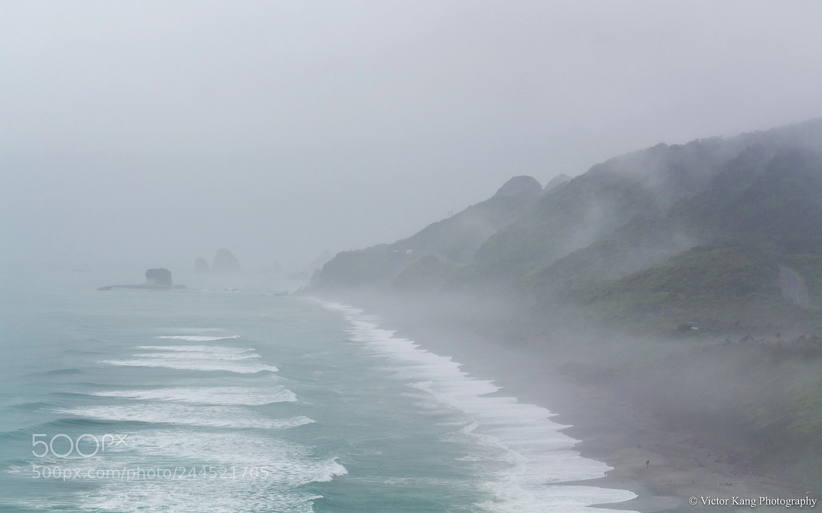 Nikon D7100 sample photo. Stormy coast photography