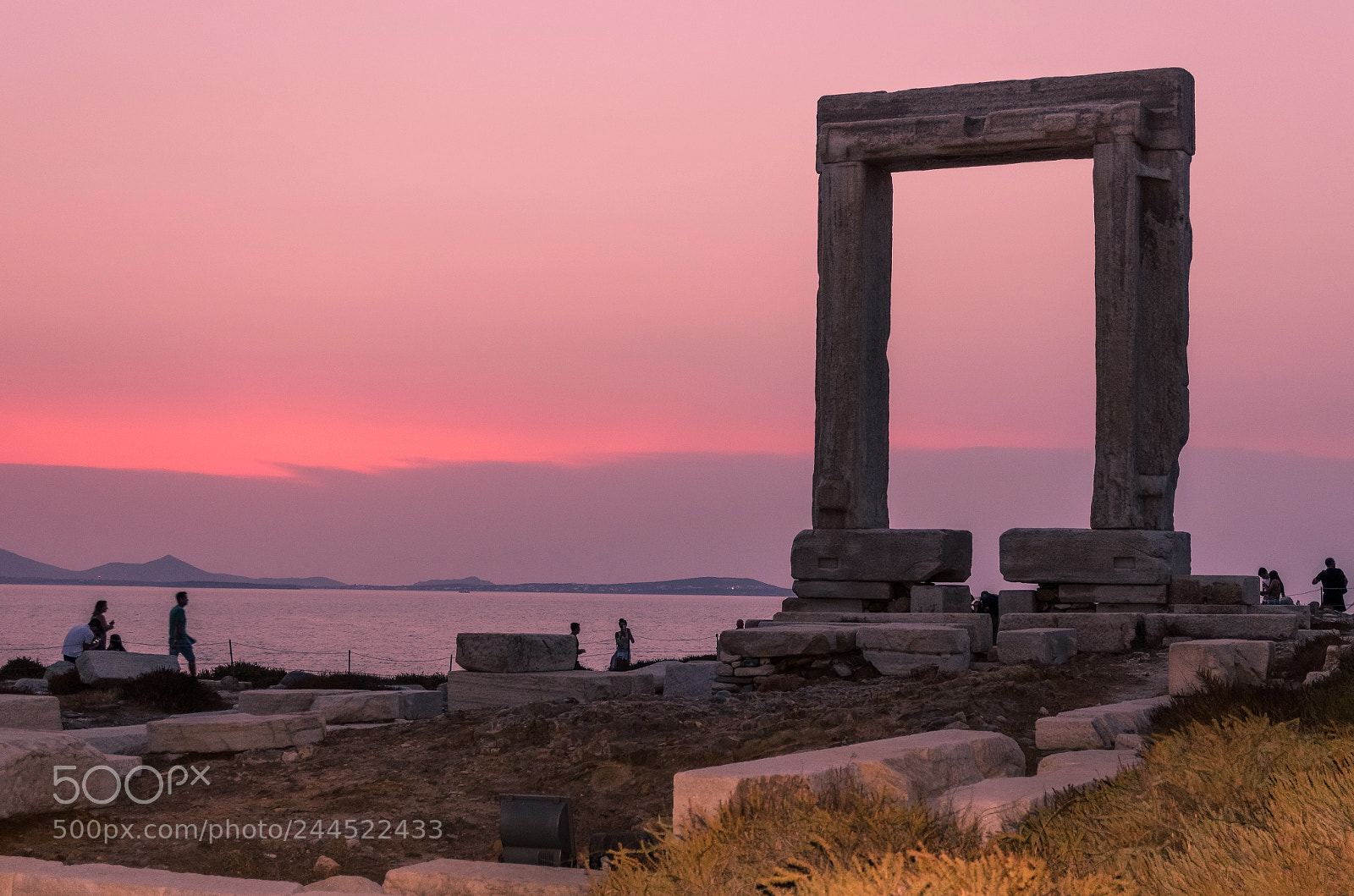 Nikon D5100 sample photo. Aegean dusk photography