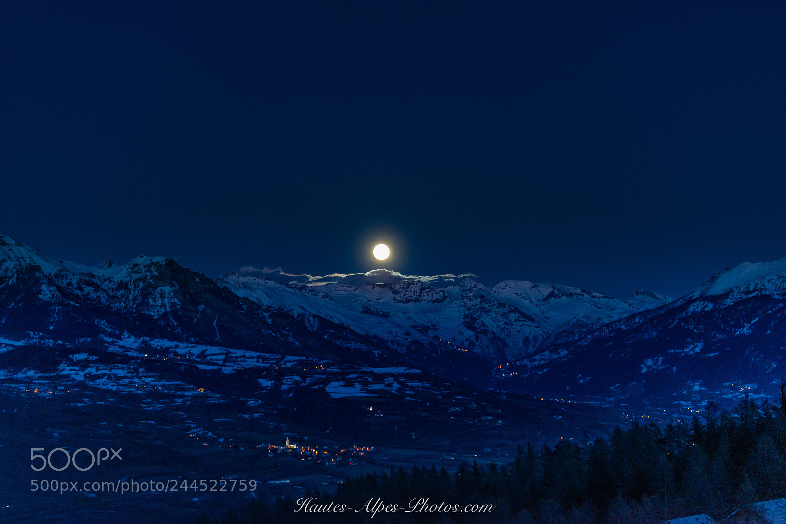 Nikon D800 sample photo. La super lune bleue photography