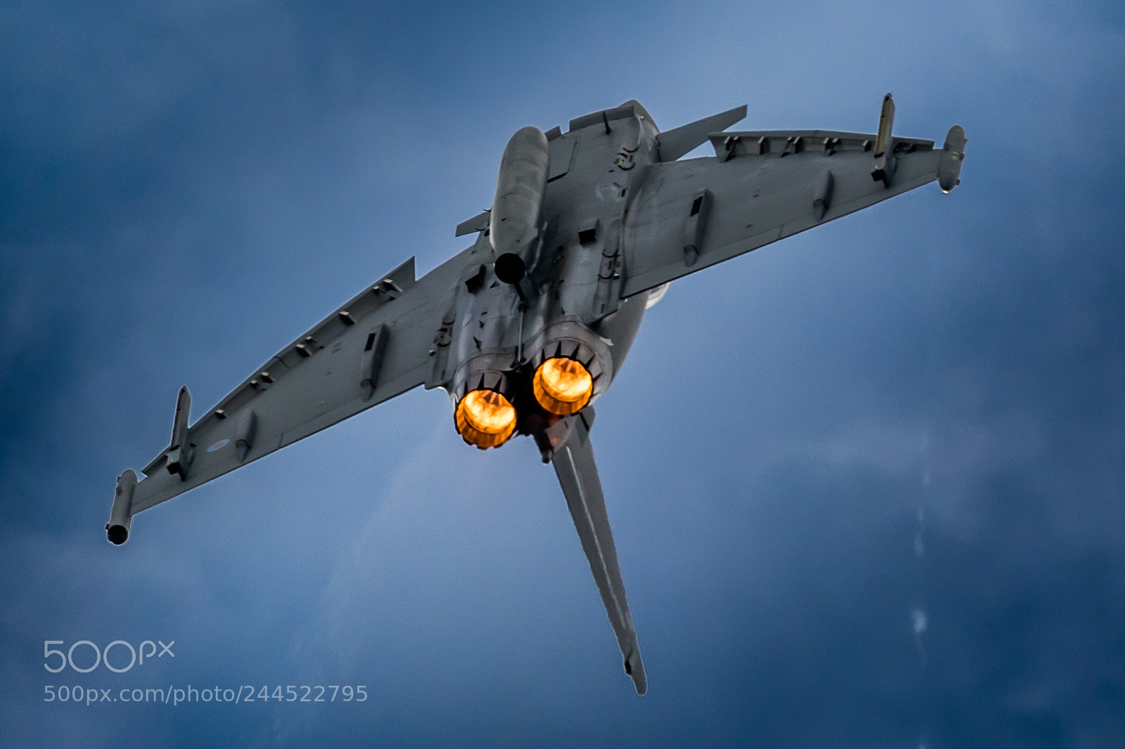 Canon EOS 7D Mark II sample photo. British eurofighter -1 photography