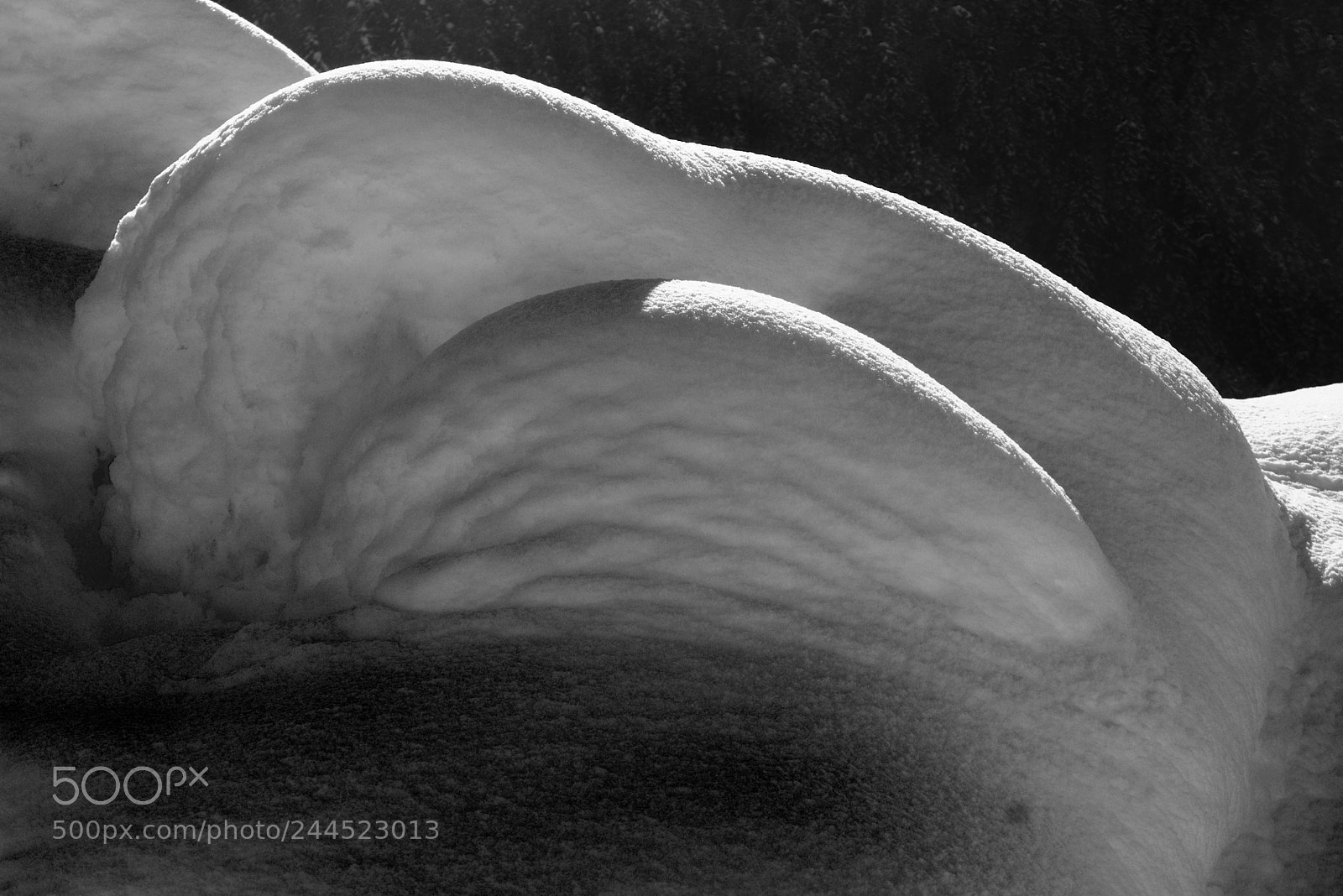 Sony Alpha NEX-7 sample photo. Snow heaps photography