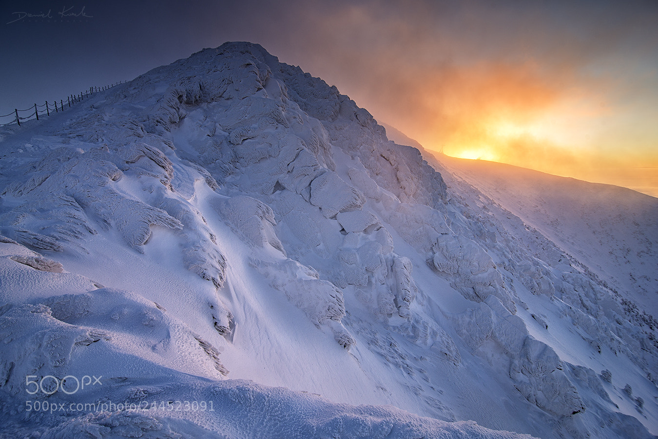 Nikon D610 sample photo. Snow mountain photography