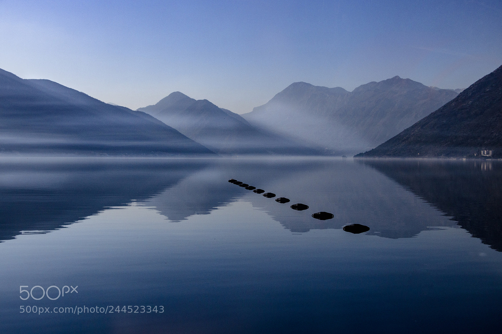Canon EOS 760D (EOS Rebel T6s / EOS 8000D) sample photo. Boka kotorska morning photography