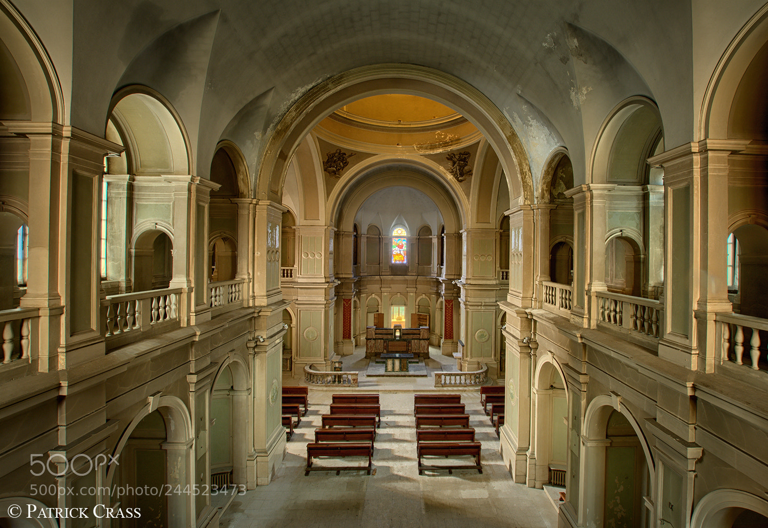 Nikon D90 sample photo. Abandoned church photography