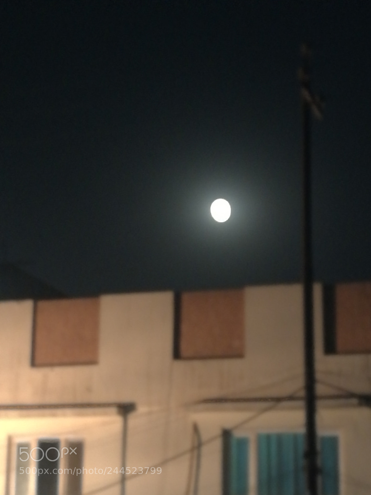 HUAWEI Mate 8 sample photo. Full moon photography