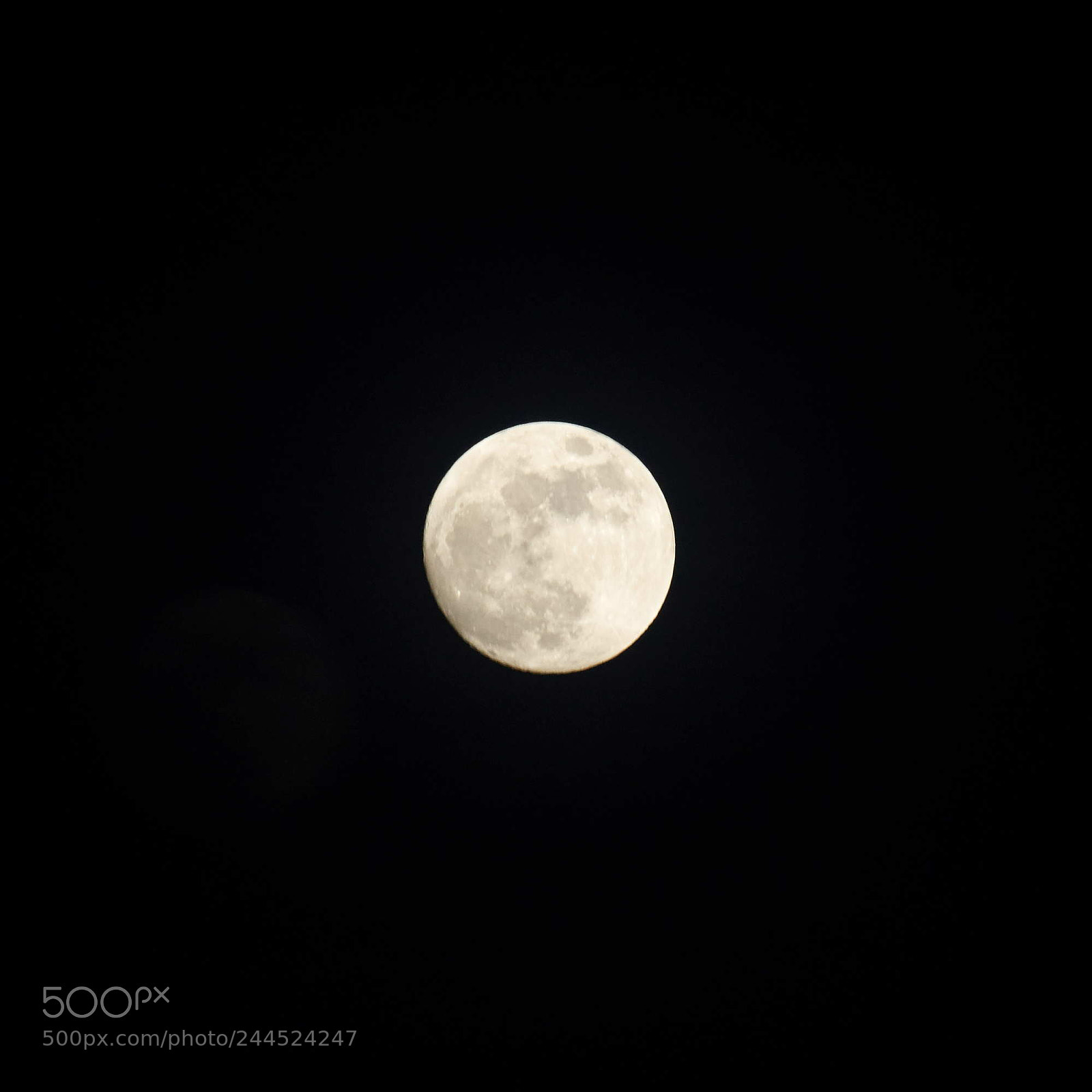 Sony SLT-A65 (SLT-A65V) sample photo. Full moon photography