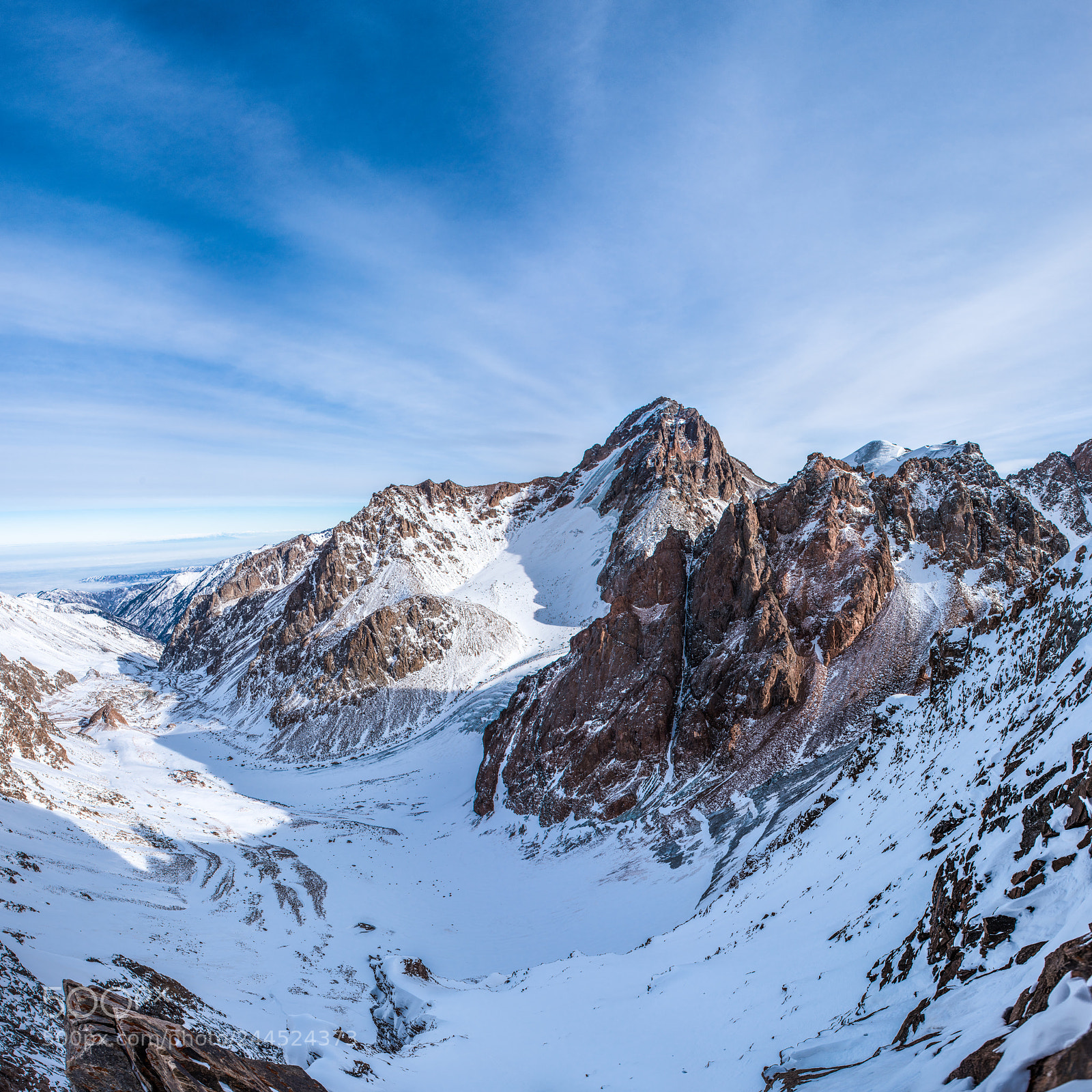 Nikon D810 sample photo. High mountains, low heaven photography