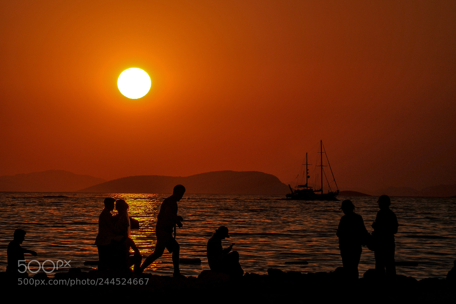 Nikon D3 sample photo. Sunset photography