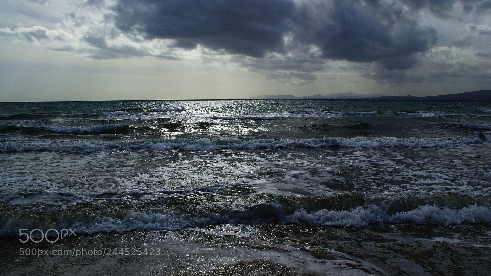 Sony Alpha DSLR-A350 sample photo. Small waves ... photography