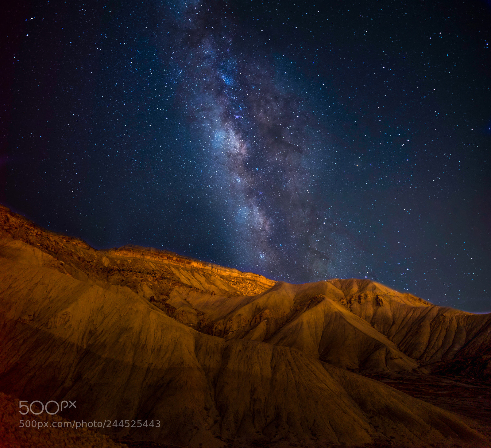 Nikon D610 sample photo. Starry night at mount photography