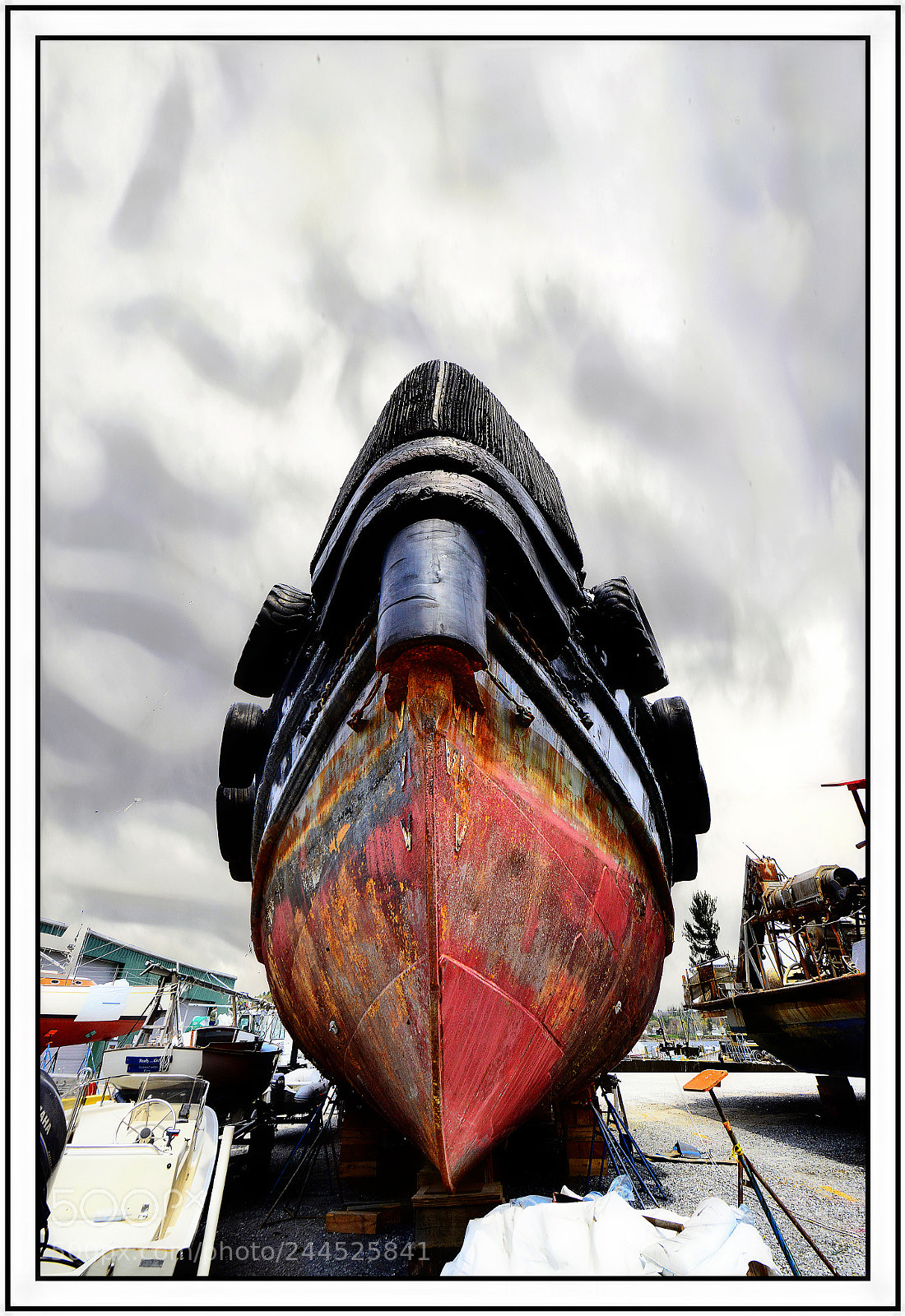 Nikon D800 sample photo. Dry dock photography