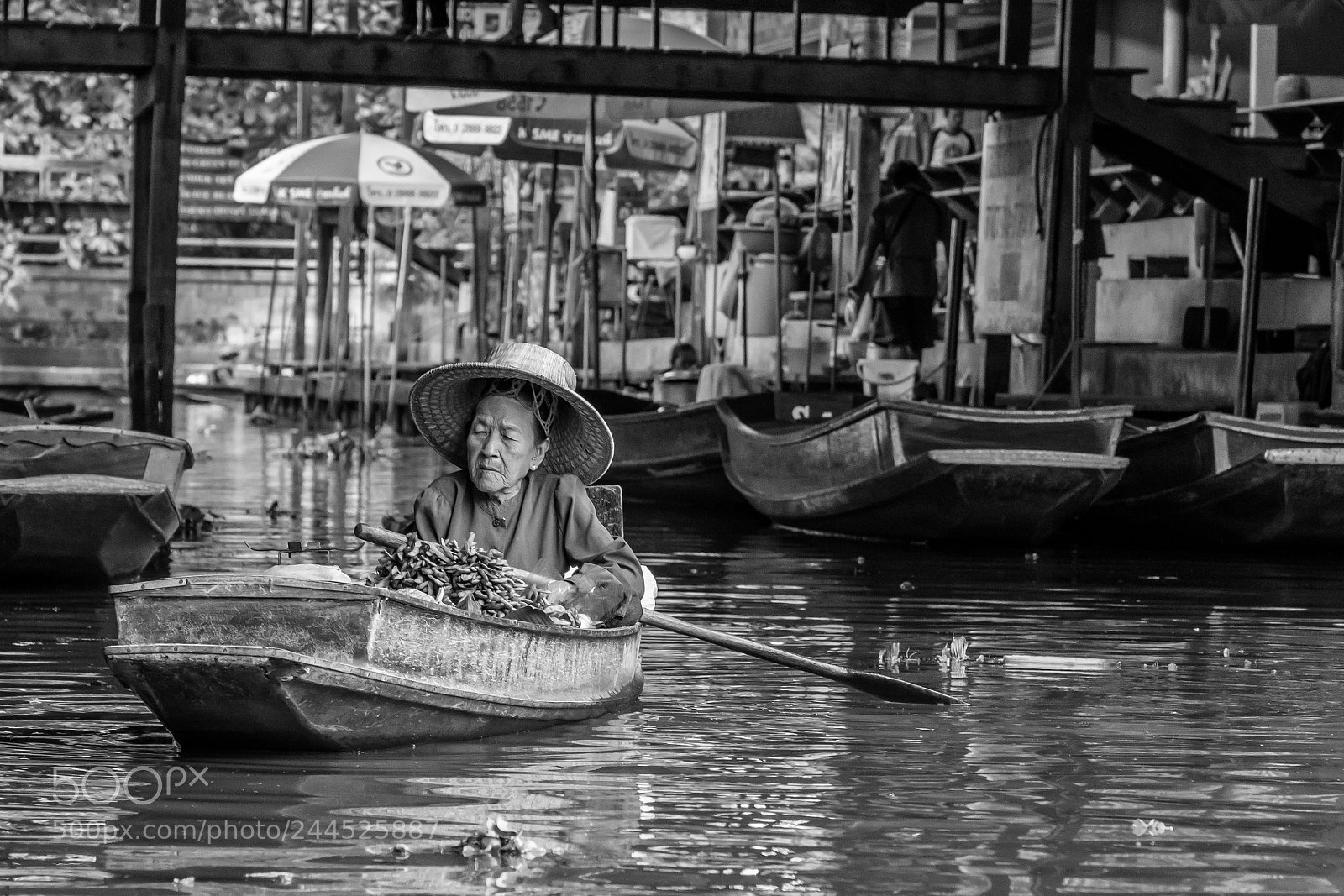 Canon EOS 5DS R sample photo. Floating markets of thailand photography