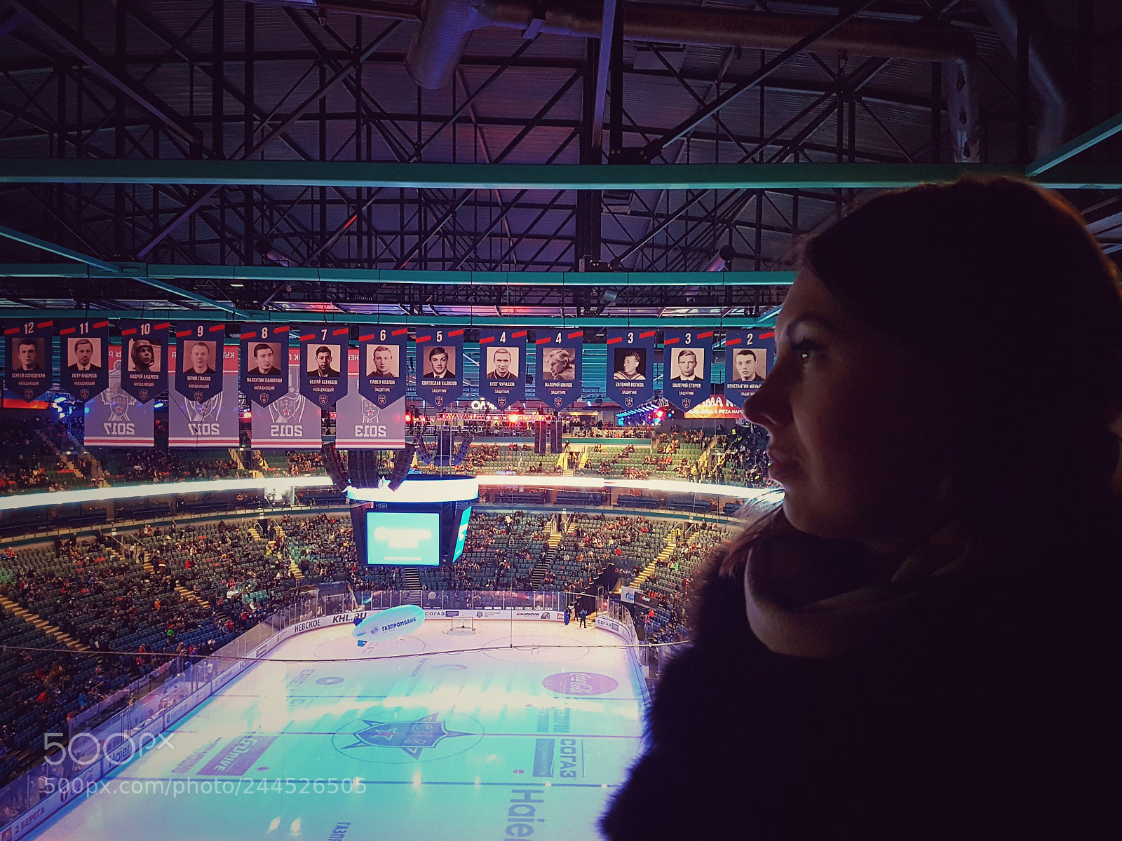 Samsung Galaxy S7 sample photo. Hockey in ice palace photography