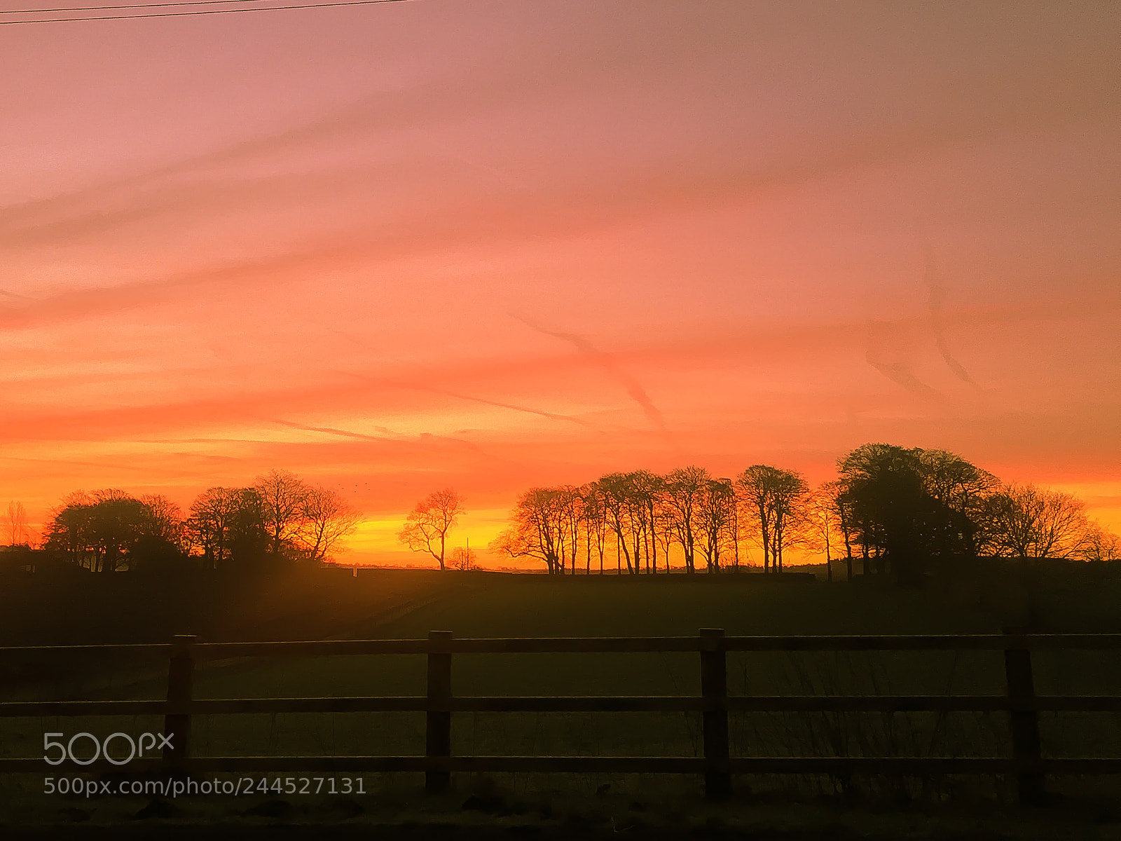 Apple iPhone 6 sample photo. Sunrise leek staffordshire england photography